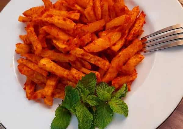 تصویر 4 از قیمت خرید سیب زمینی خلالی آماده + فروش ویژه